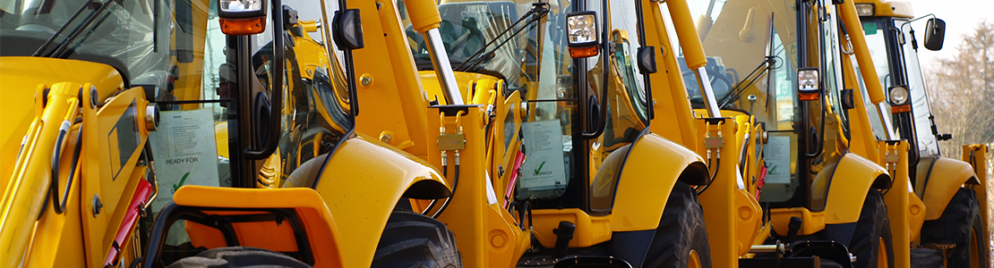 heavy equipment category header